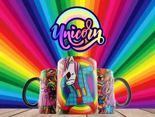 vectores plantilas UNICORNIOS,NIñOS,COLORIDA,
